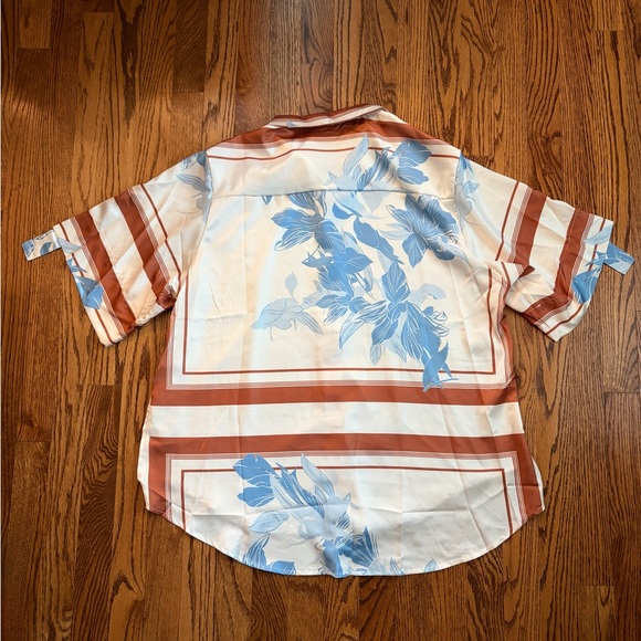 Billy J Amore Print Sicily Shorts Co-Ord Set Button Up Shirt US M AU 10 - Picture 6 of 16